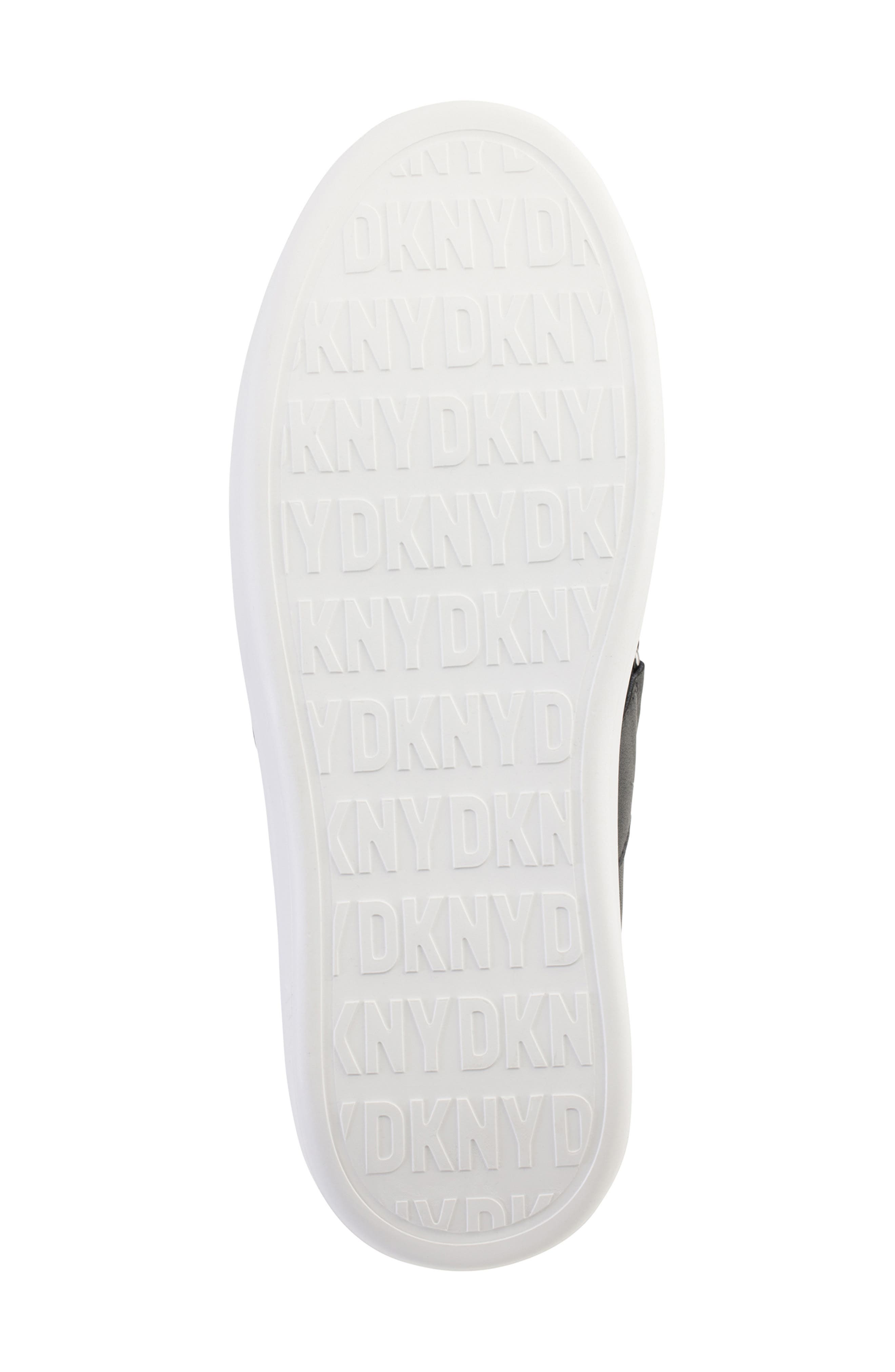 DKNY Jamiah Platform Sneaker, Alternate, color, Black/ White