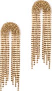 Deepa Gurnani Warren Crystal Drop Earrings