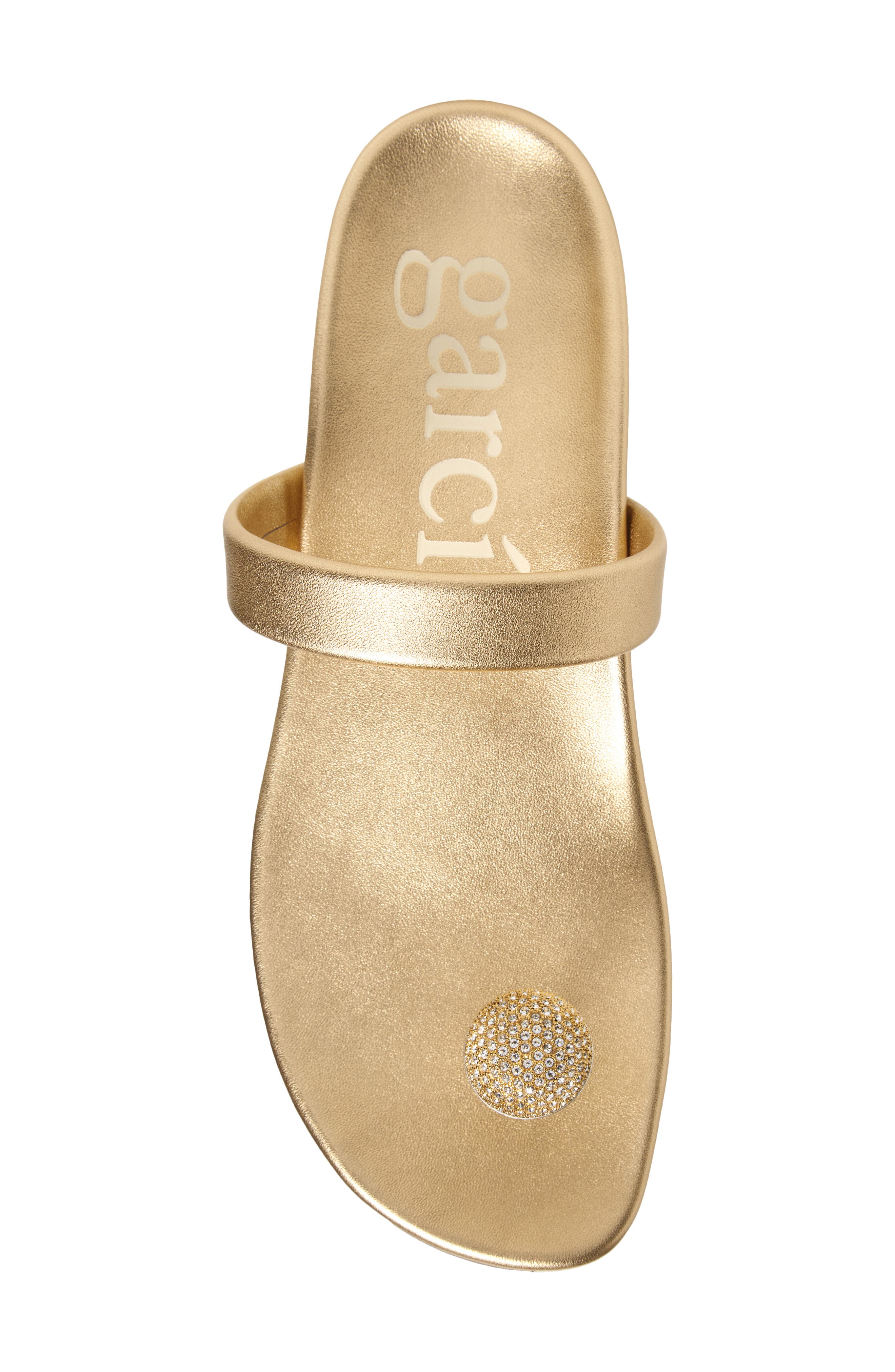 Pedro Garcia Bria Crystal Embellished Flip Flop, Alternate, color, 