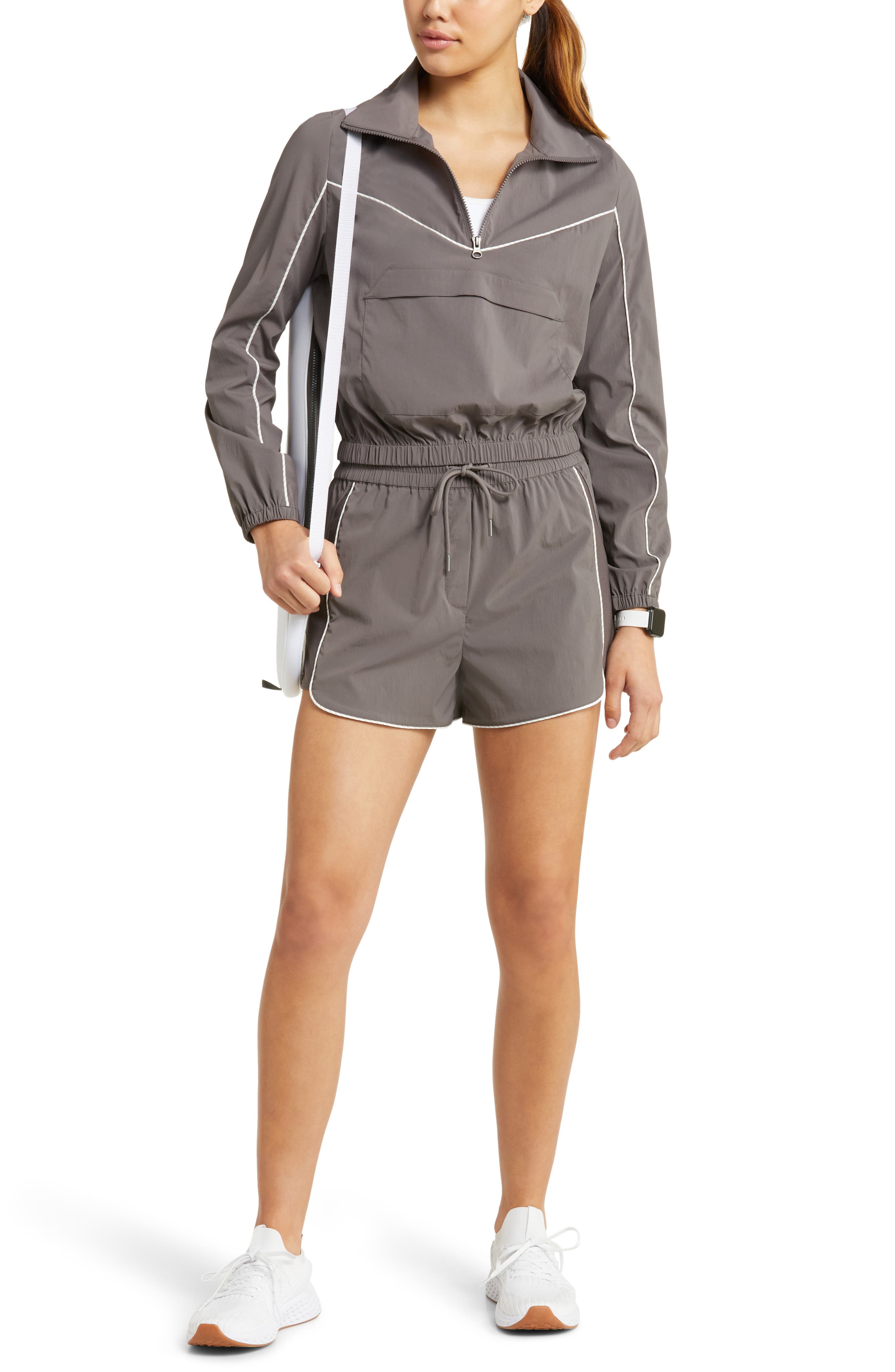 Half Zip Windbreaker Jacket - image 2