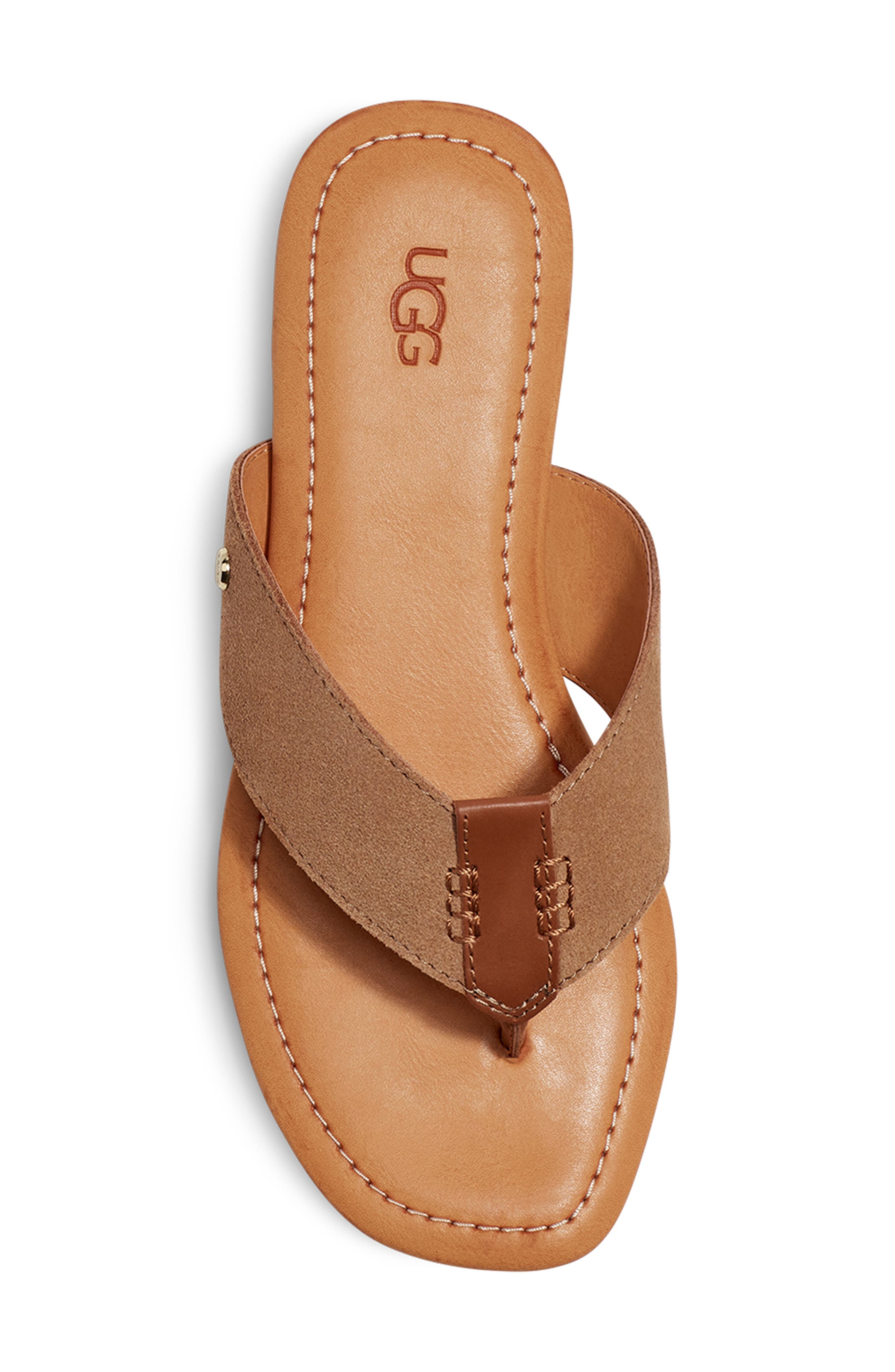 UGG<sup>®</sup> Carey Flip Flop, Alternate, color, 