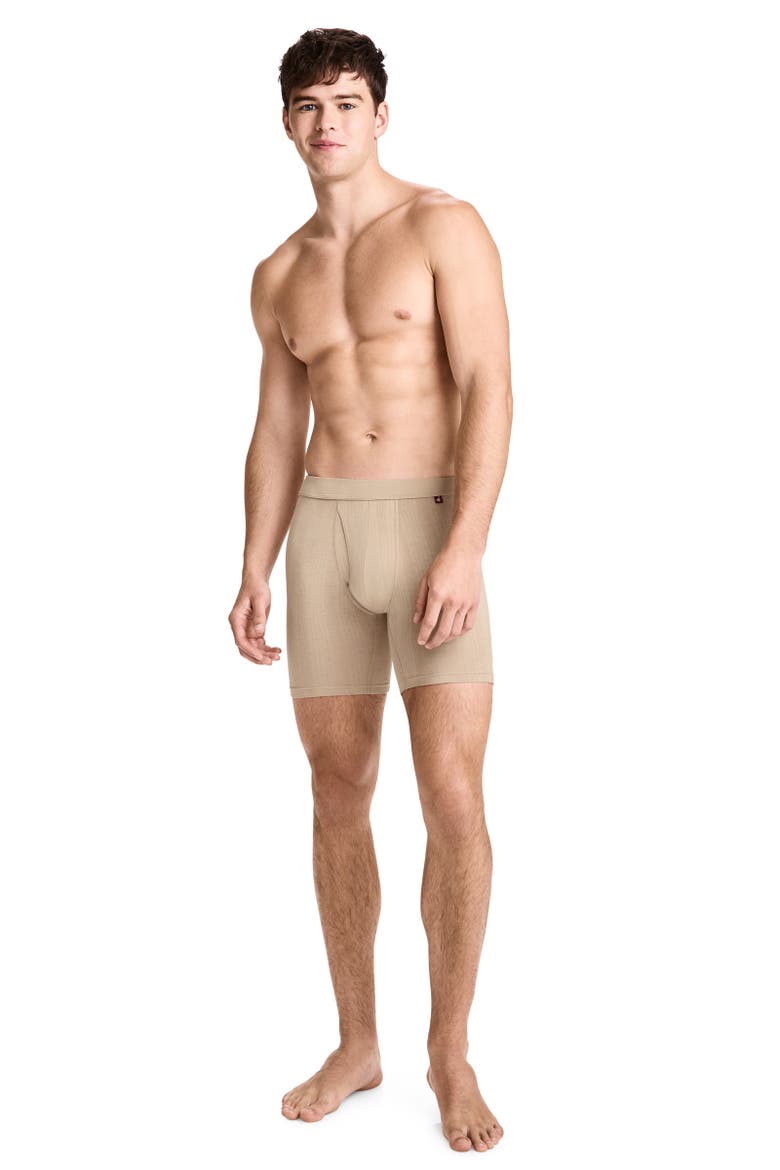 Men's Hypersoft 360 6" Boxer Brief - 3 Pack, Alternate, color, Forest Currant