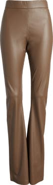 BLANKNYC Hoyt Mini Bootcut Faux Leather Pants