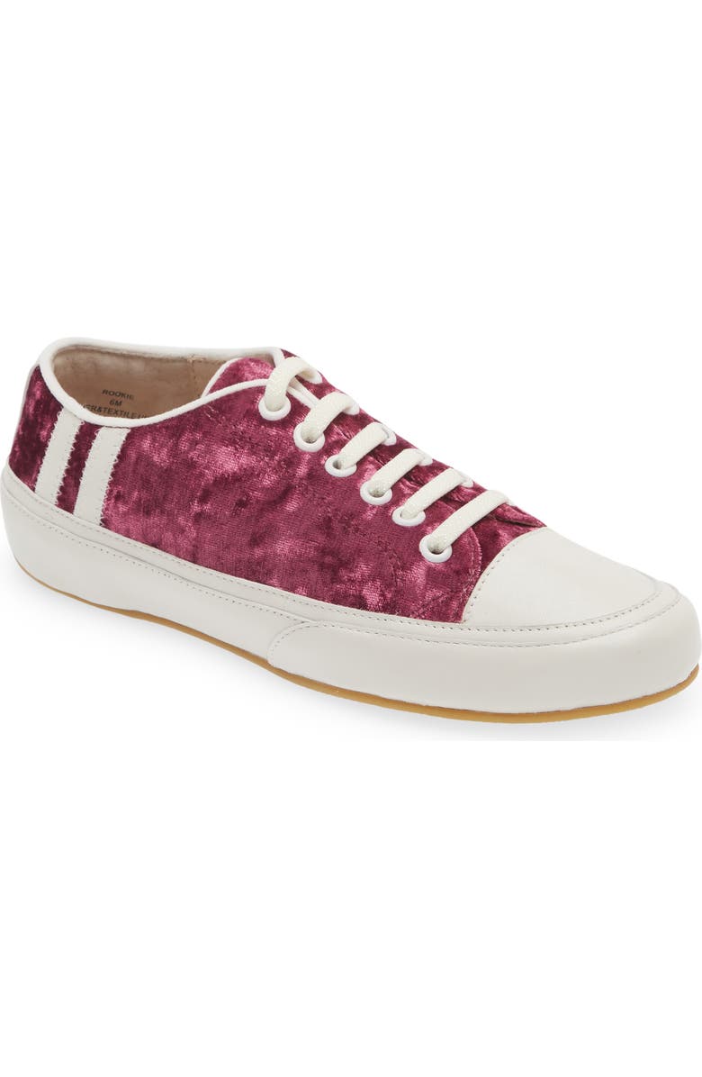 Cecelia New York Rookie Sneaker, Main, color, Wine Velvet