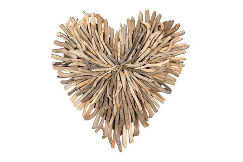 Driftwood Heart Shaped Wall Décor