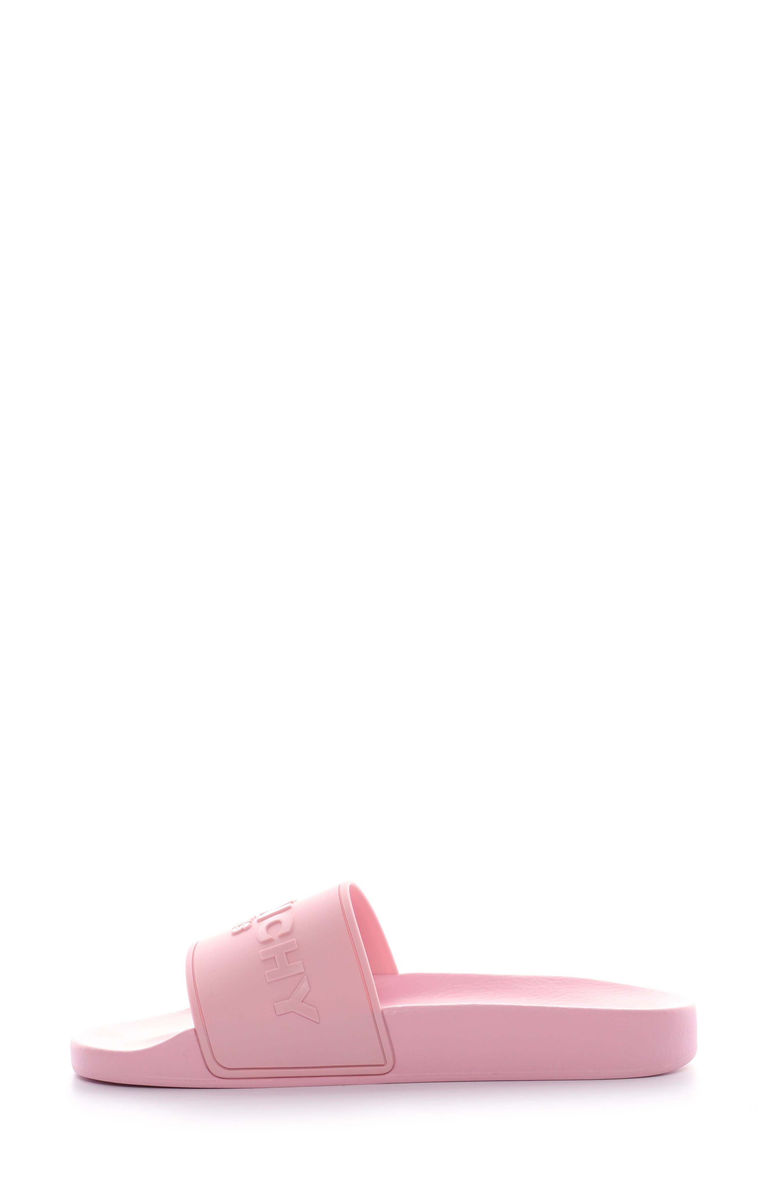 Logo Slide Sandal, Alternate, color, PINK