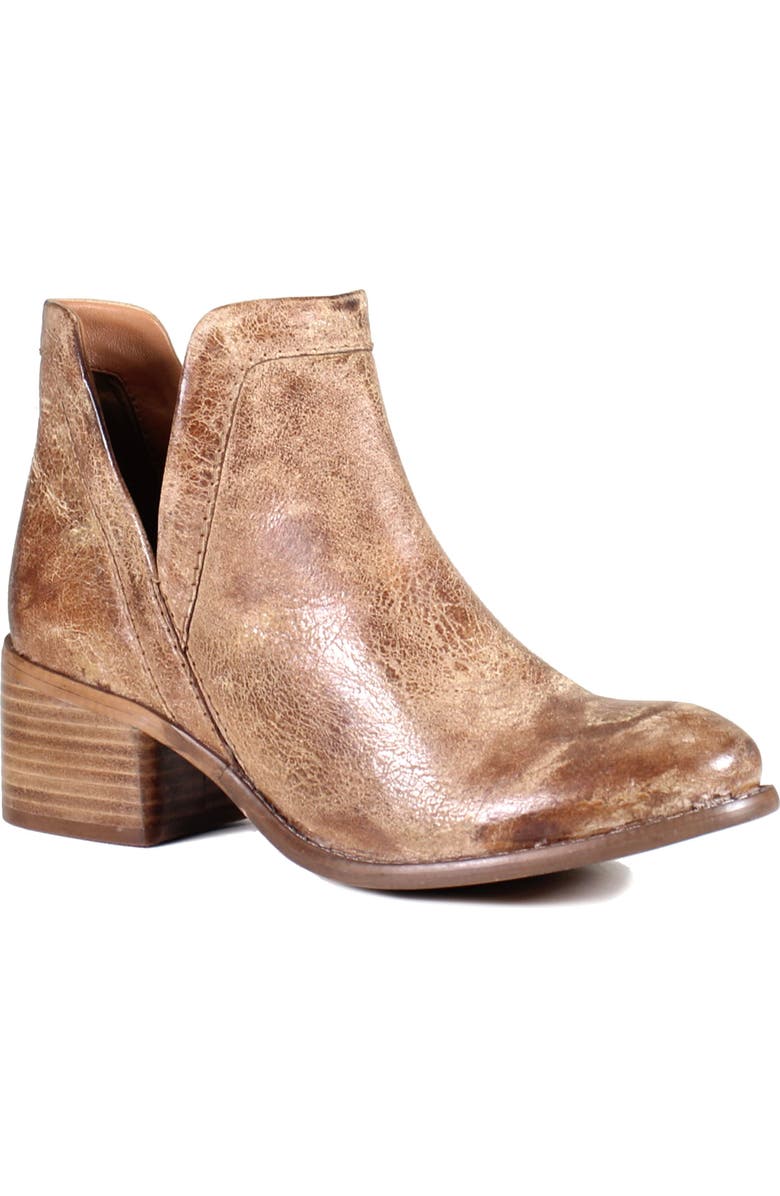 Diba True WORK NERD vintage leather bootie, Main, color, Tan