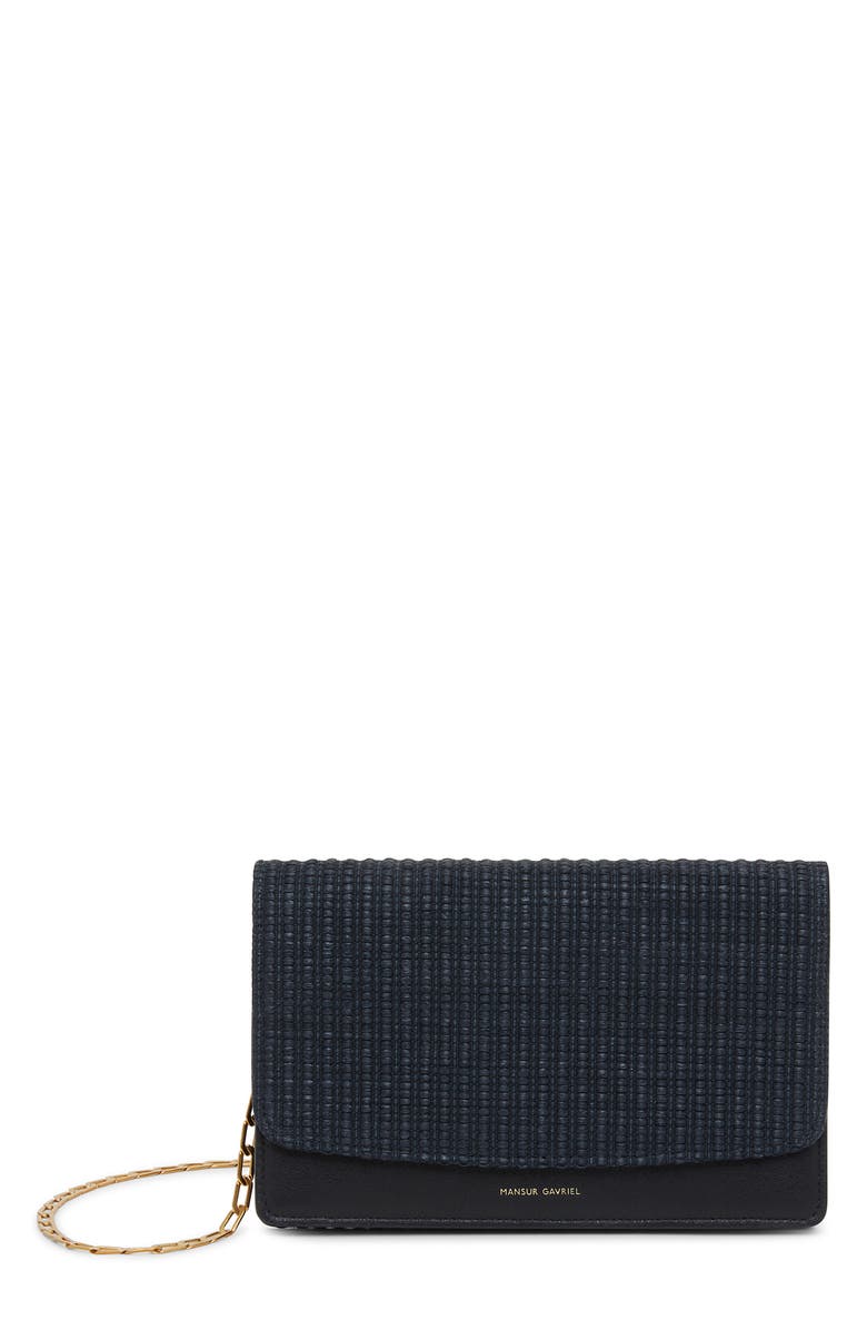 Mansur Gavriel Leather Crossbody Wallet, Main, color, 