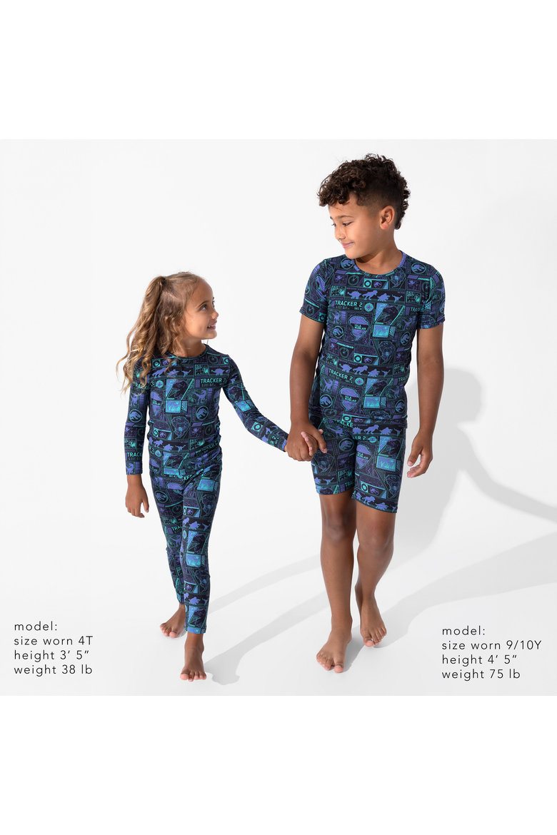 Kids' Jurassic Park Tracker Set of 2 Piece Pajamas, Alternate, color, Jurassic Park: Tracker