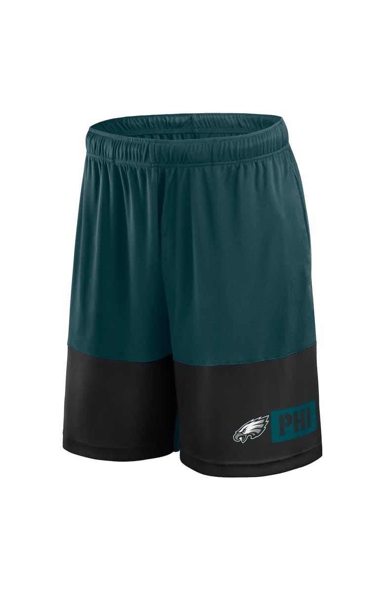 FANATICS Men's Fanatics Teal/Black Philadelphia Eagles Big & Tall Best of the Best Performance Shorts, Alternate, color, 