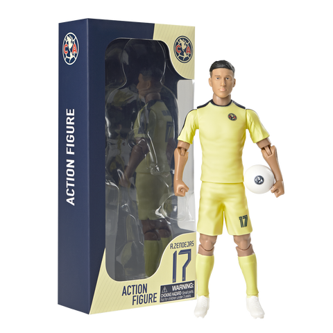 Sockers Club América Alejandro Zendejas 8" Soccer Action Figure