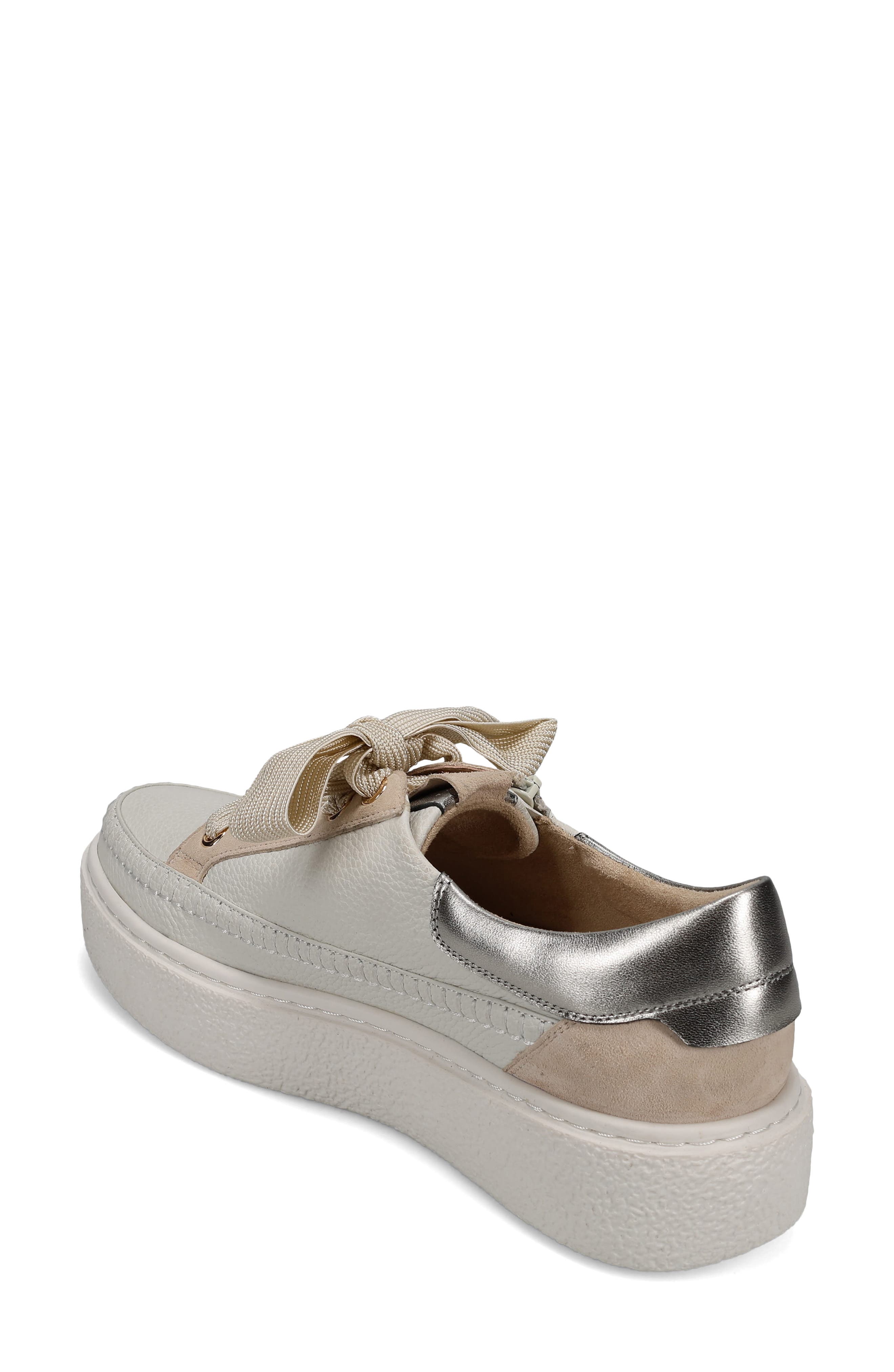 VANELi Yoga Platform Sneaker, Alternate, color, White
