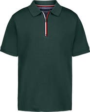 Tommy Hilfiger Kids' Signature Zip Polo
