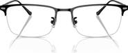 COACH 56mm Semi Rimless Rectangular Optical Glasses