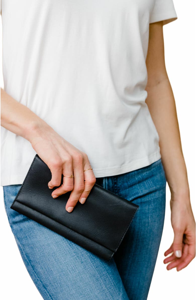 ABLE Debre Wallet, Alternate, color, Black