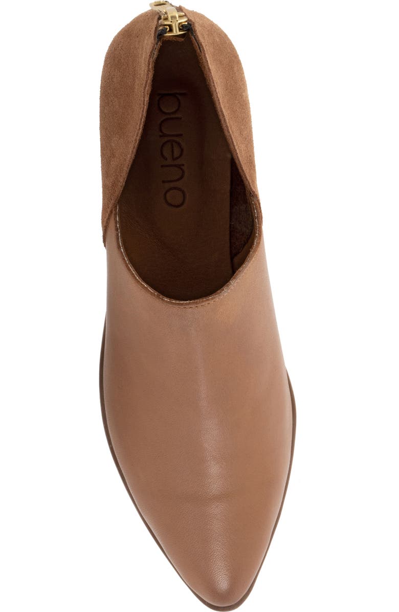 Bueno Beau Pointed Toe Loafer, Alternate, color, Walnut