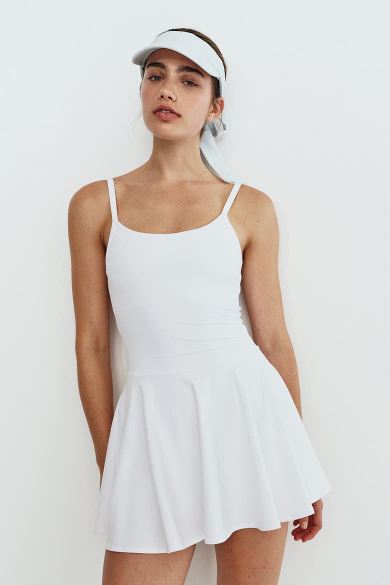 Tennis Dress With Softmove, Main, color, White