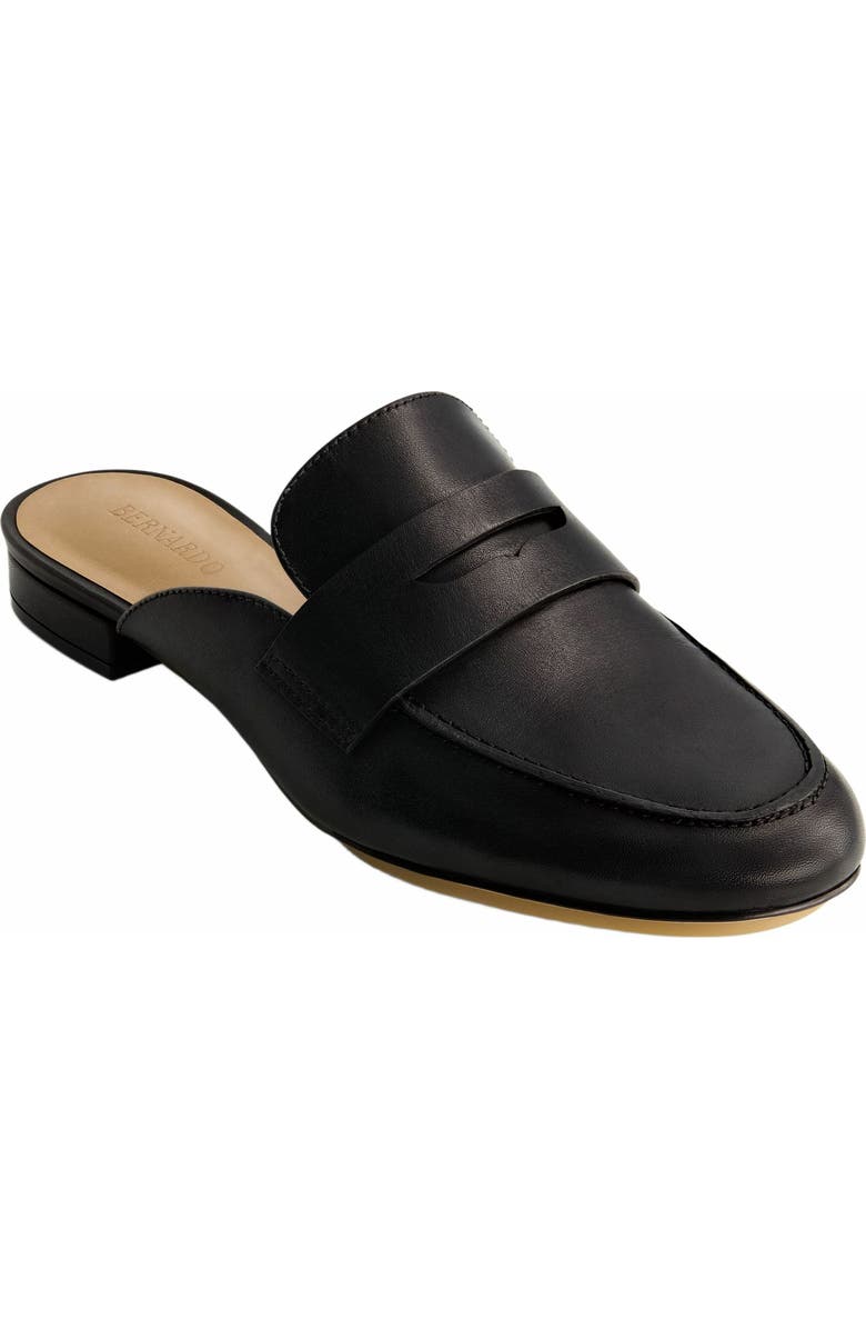 Bernardo Footwear Balda Loafer Mule, Alternate, color, Black