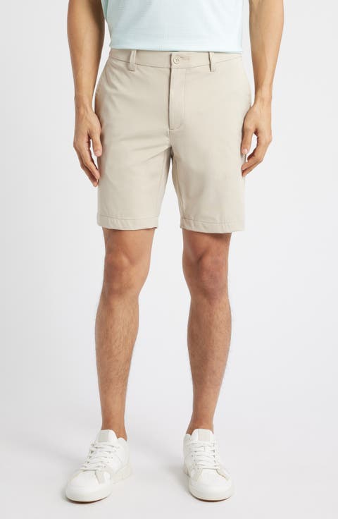 Sono Flat Front Stretch Chino Shorts