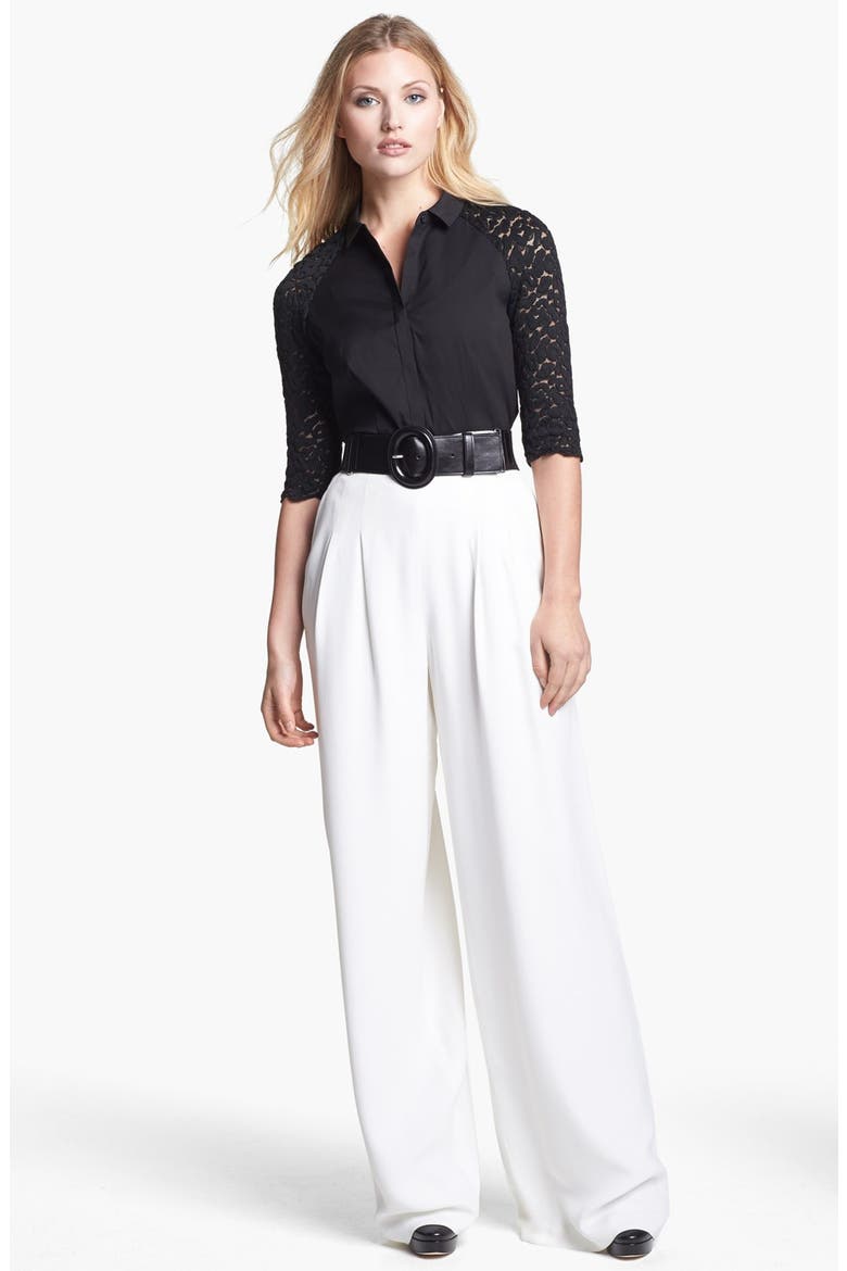 'Ludlow' Wide Leg Pants, Alternate, color, CLOUD