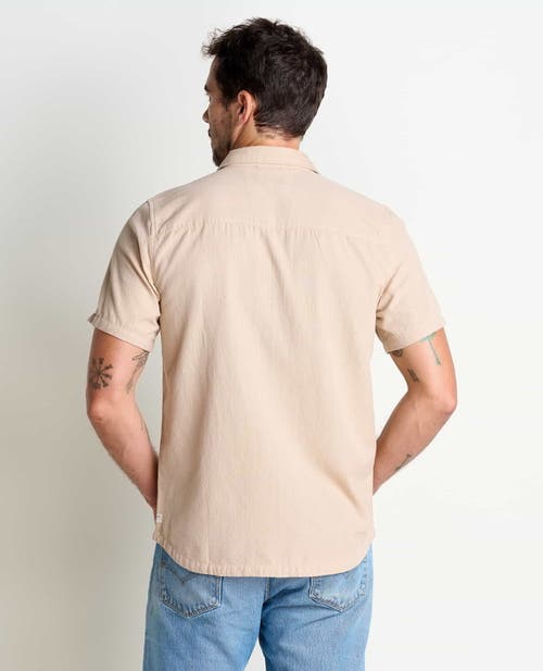 Toad And Co Toad & Co Harris Short Sleeve Shirt In Brown