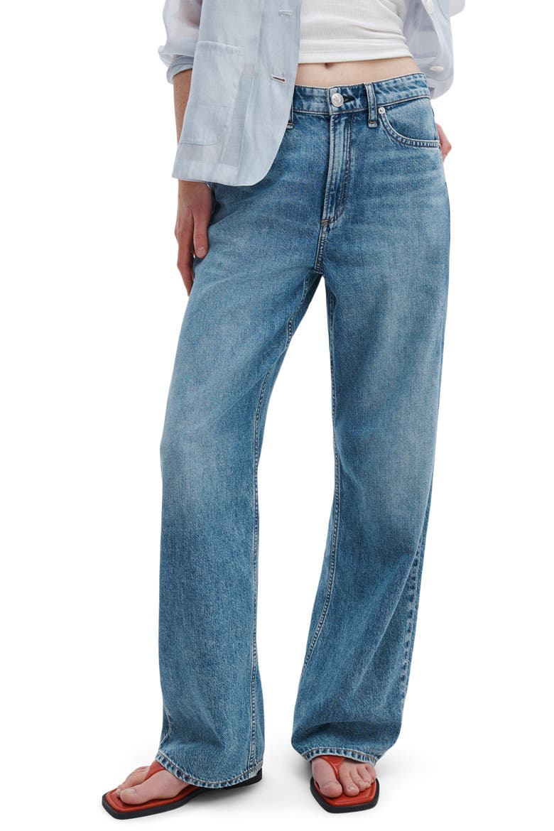 Featherweight Logan Wide Leg Jeans, Main, color, LYON