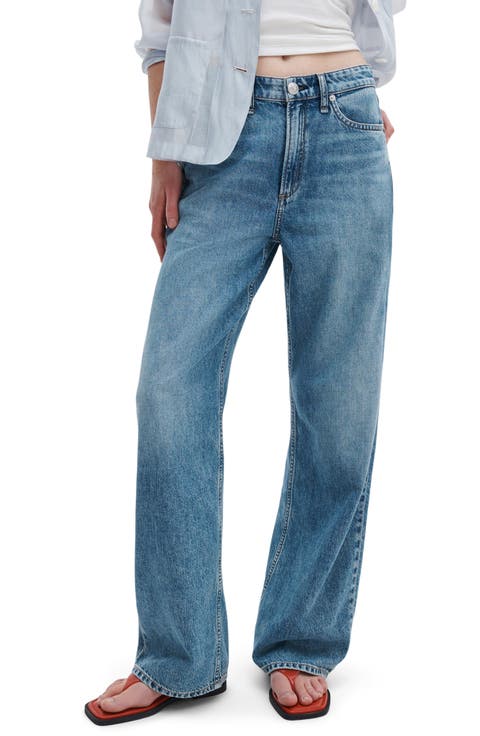 Featherweight Logan Wide Leg Jeans (Lyon)