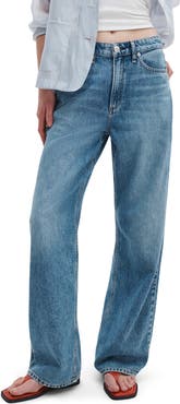 rag & bone Featherweight Logan Wide Leg Jeans