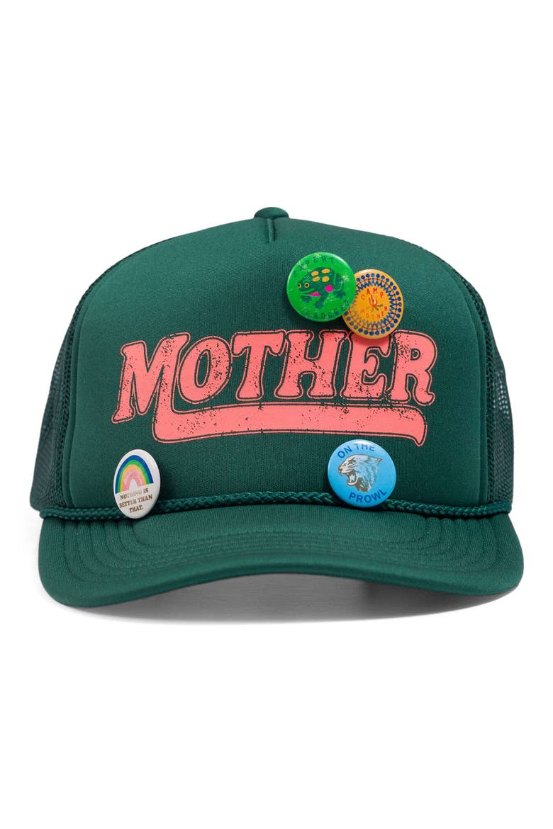 The 10-4 Snapback Trucker Hat, Main, color, EXPERT FROGGER