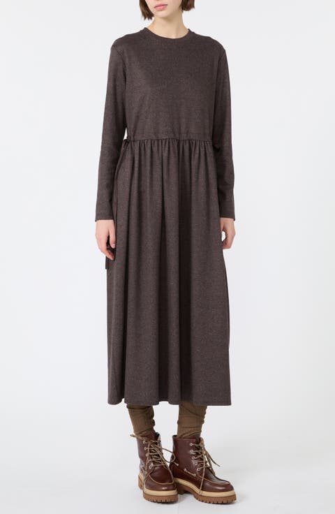 Vettura Jersey Long Sleeved Midi Dress