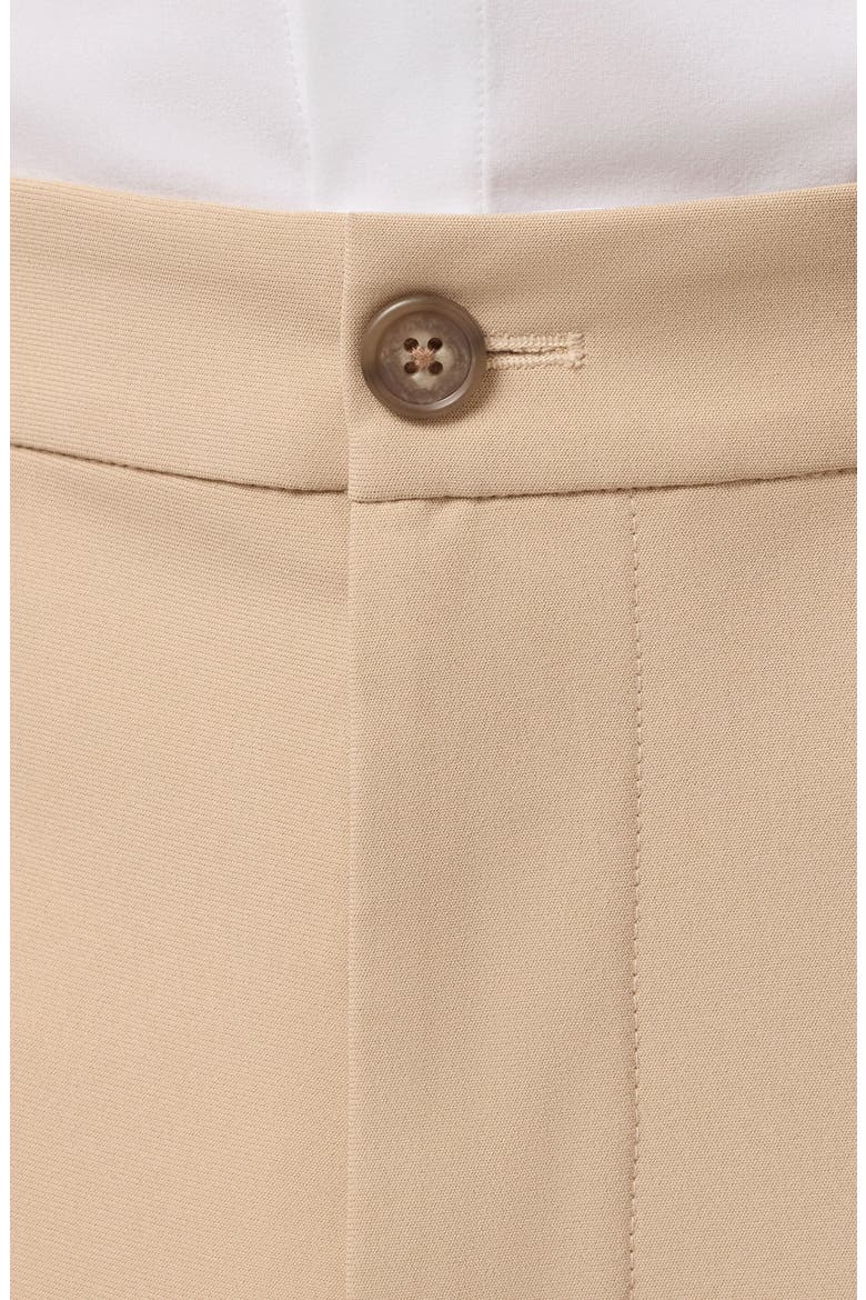 Upton Flat Front Chinos, Alternate, color, LIGHT KHAKI