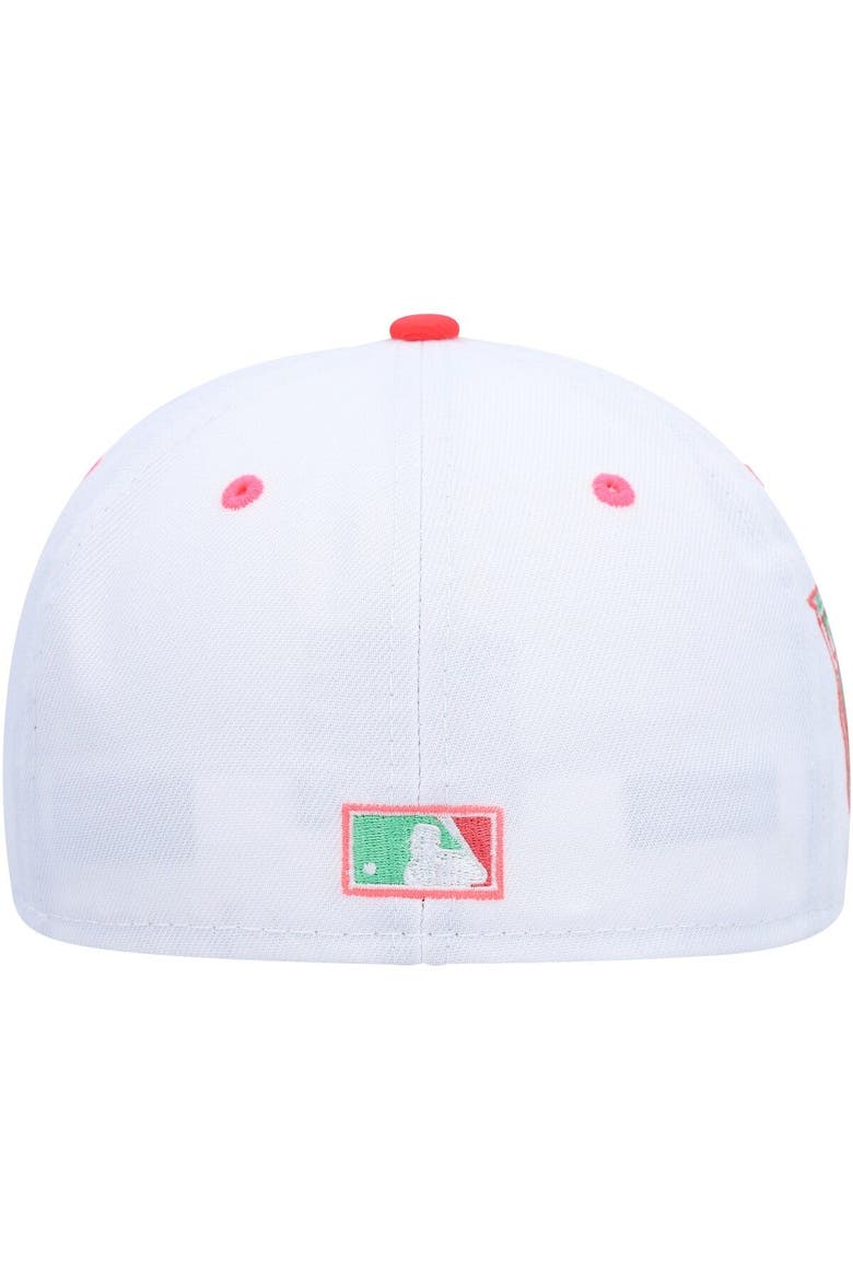 Men's New Era White/Green San Francisco Giants 2010 World Series Watermelon Lolli 59FIFTY Fitted Hat, Alternate, color, White