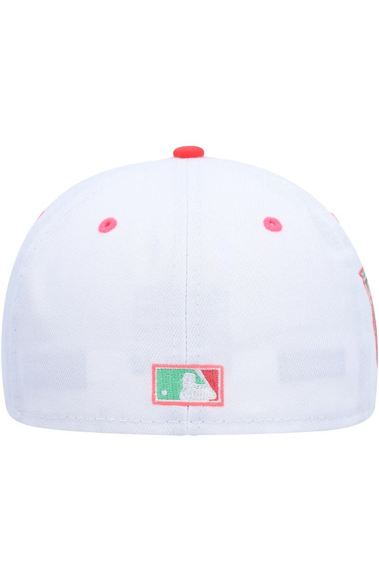New Era Men's New Era White/Green San Francisco Giants 2010 World Series Watermelon Lolli 59FIFTY Fitted Hat, Alternate, color,