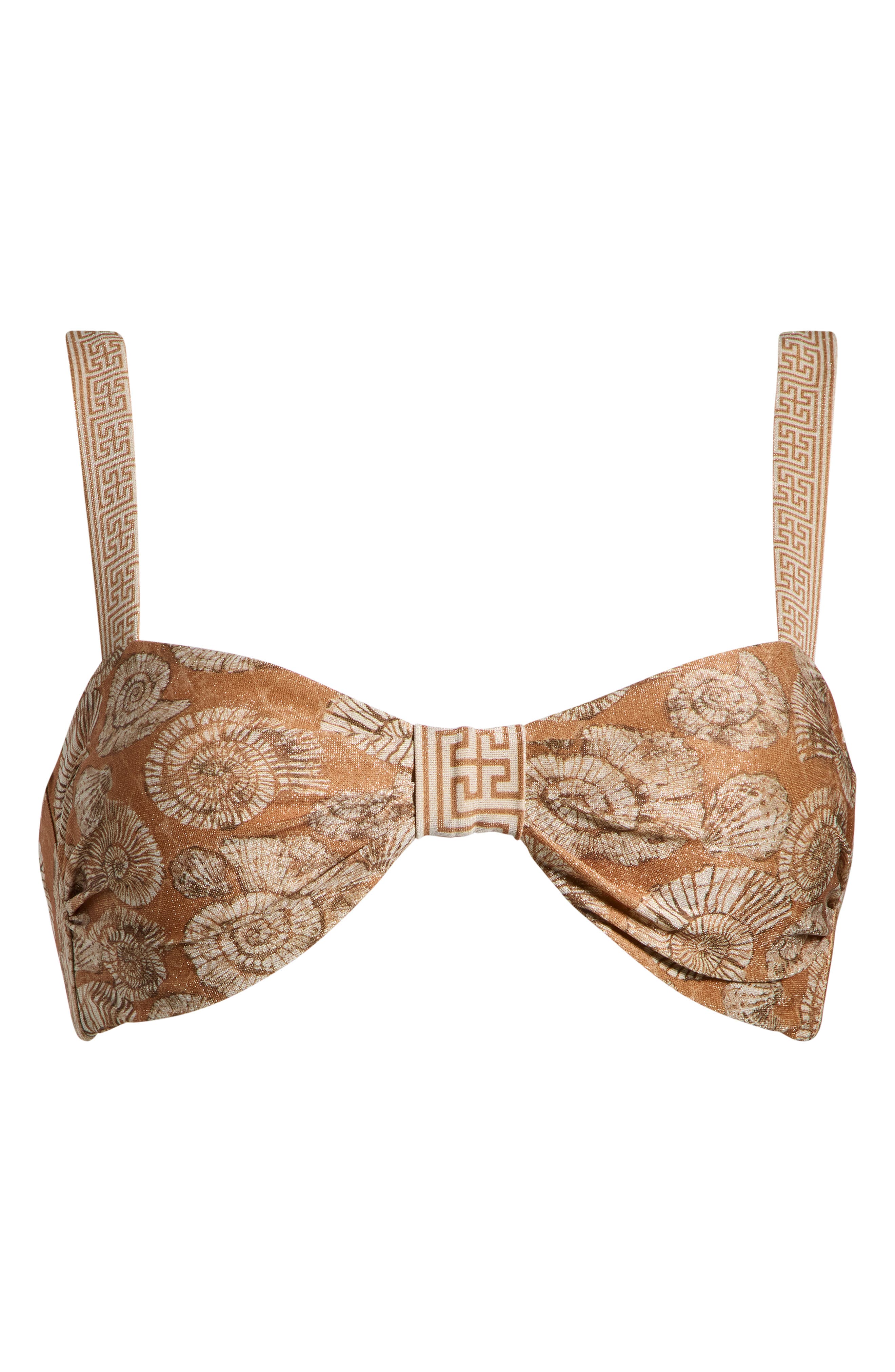 Cosita Linda Shell Print Bikini Top