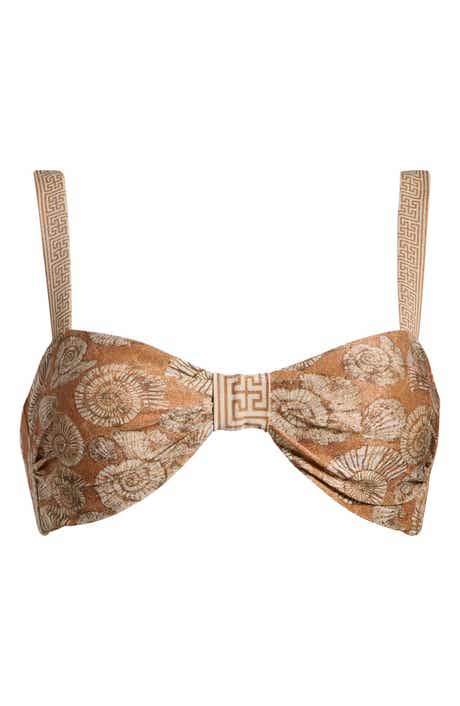 Cosita Linda Shell Print Bikini Top