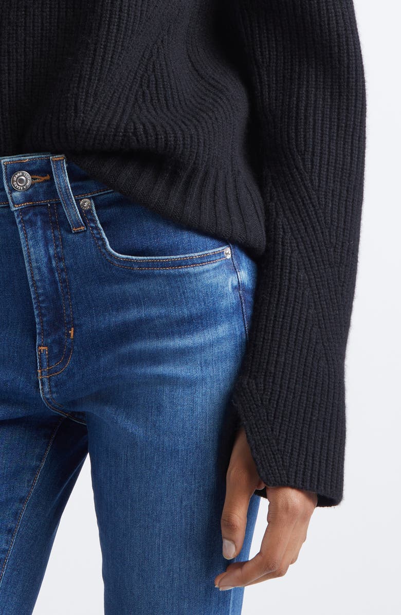 Veronica Beard Matilda Virgin Wool & Cashmere Turtleneck Sweater, Alternate, color, 