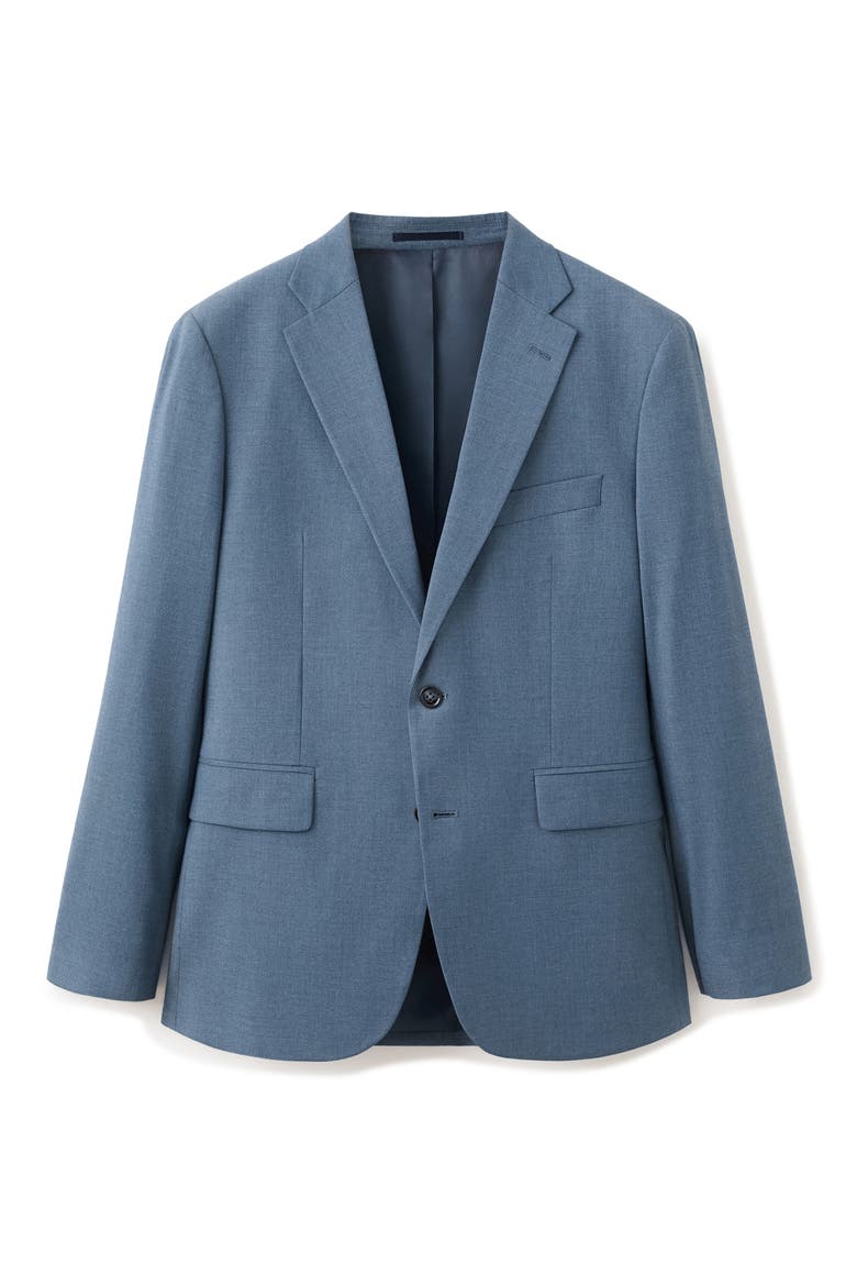 Milan Slim Fit Suit Jacket, Alternate, color, INDIGO BLUE