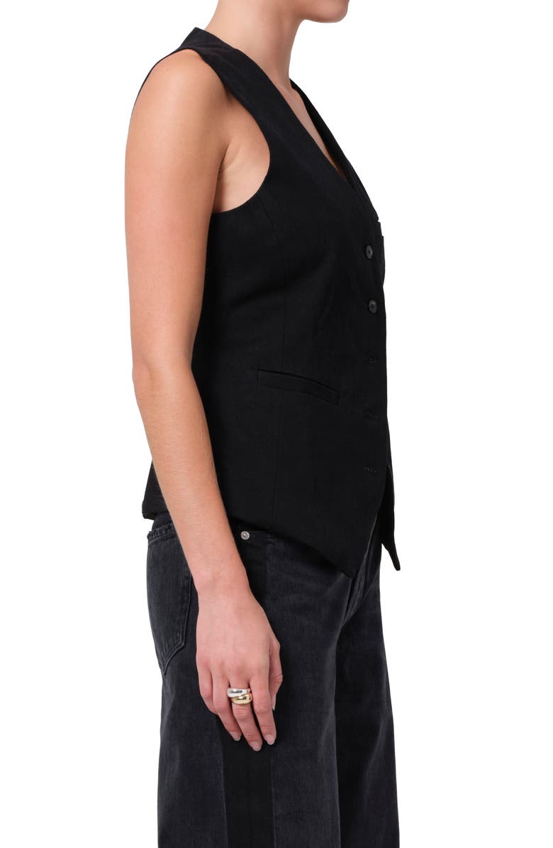 Citizens of Humanity Jasmin Denim Longline Vest, Alternate, color,