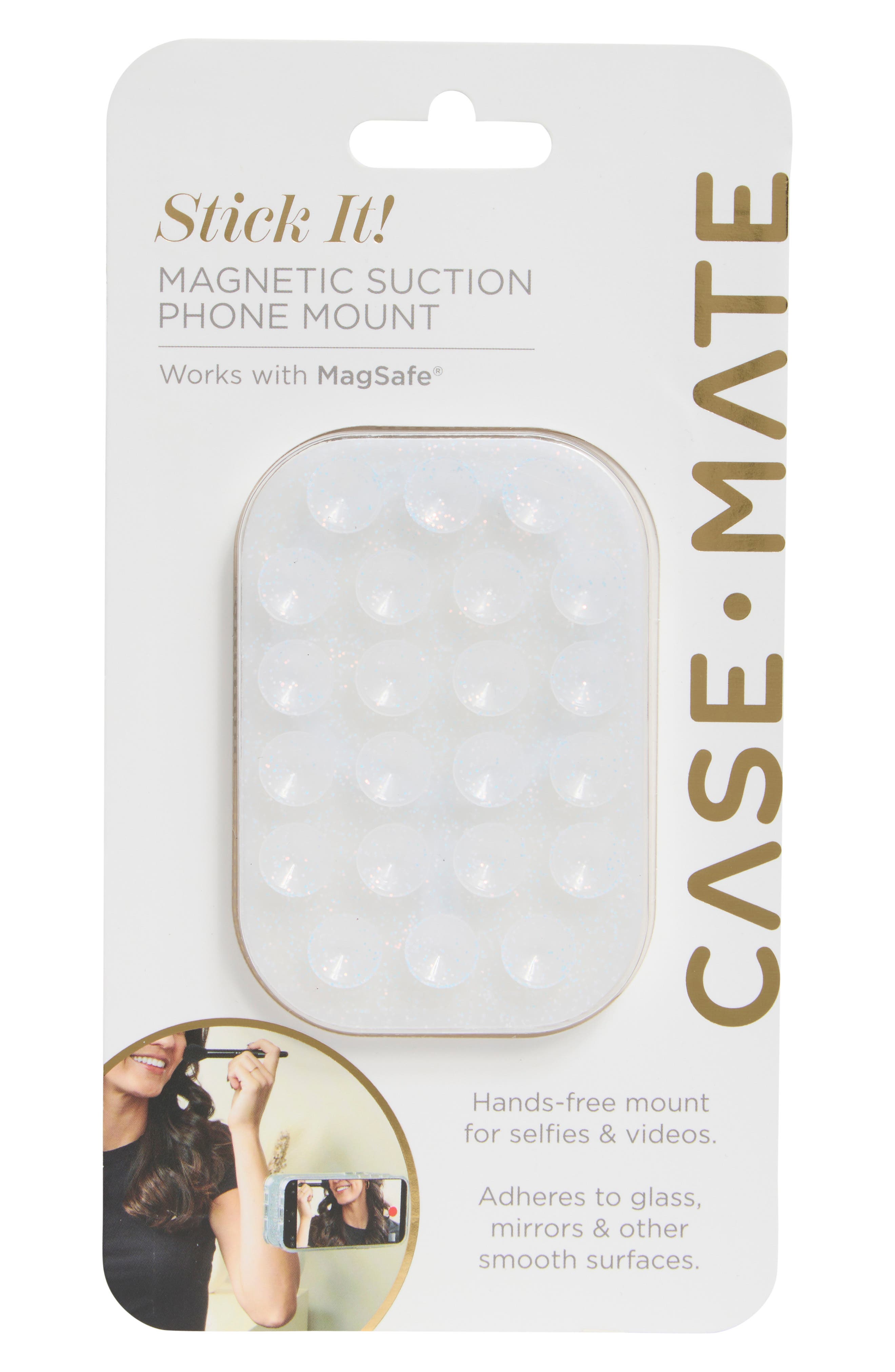 Stick It! Magnetic Suction Phone Mount