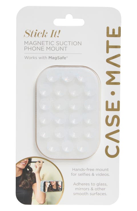 Stick It! Magnetic Suction Phone Mount