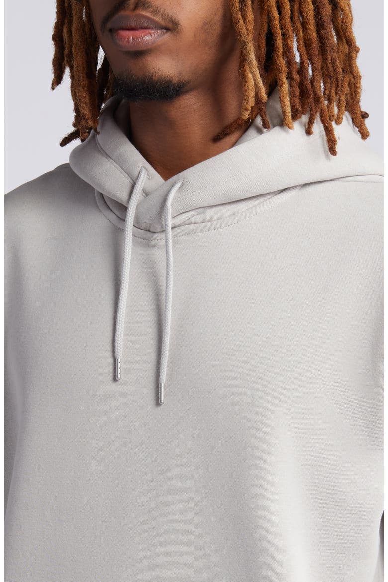 Fleece Pullover Hoodie, Alternate, color, GREY OWL