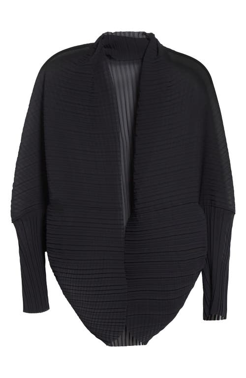Max Mara Vesuvio Cape Back Bolero In Black