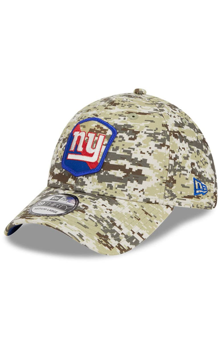 New Era Men's New Era Camo New York Giants 2023 Salute To Service 39THIRTY Flex Hat, Alternate, color,