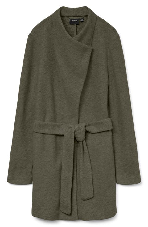 Nora Brushed Sweater Coat