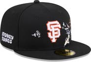 New Era Men's New Era Black San Francisco Giants Looney Tunes Bugs Bunny 59FIFTY Fitted Hat