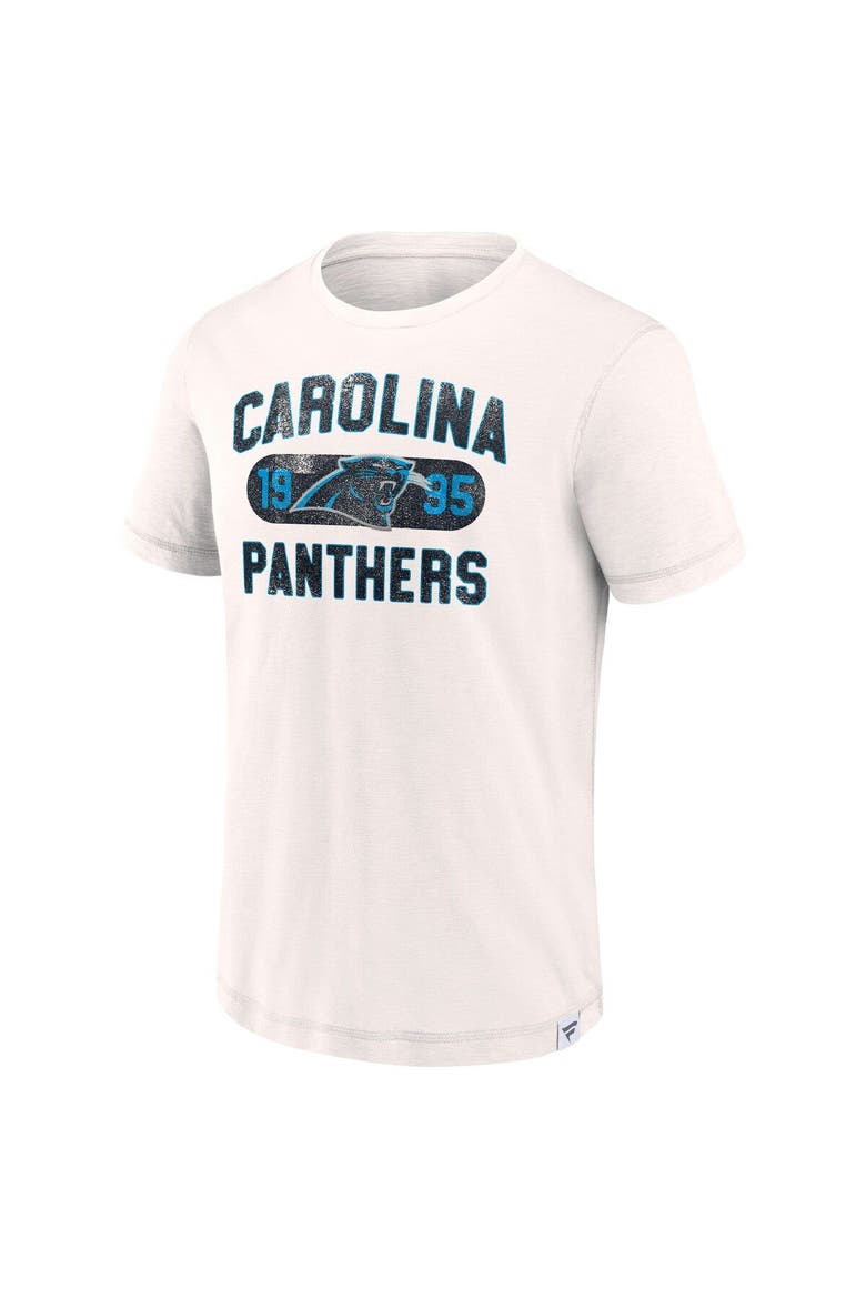Men's Fanatics Branded White Carolina Panthers Act Fast T-Shirt, Alternate, color, White