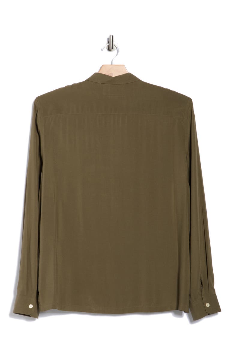 Venice Button-Up Shirt, Alternate, color, CAGE BROWN