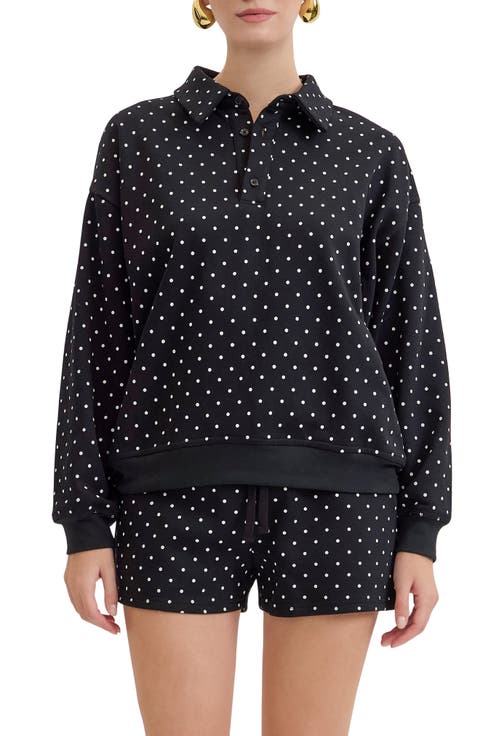 Joey Polka Dot Sweatshirt