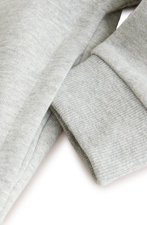Next Kids' Level Up Gamer Embroidered Cotton Blend Hoodie In Gray