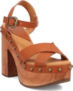 Dingo Lotus Ankle Strap Platform Sandal